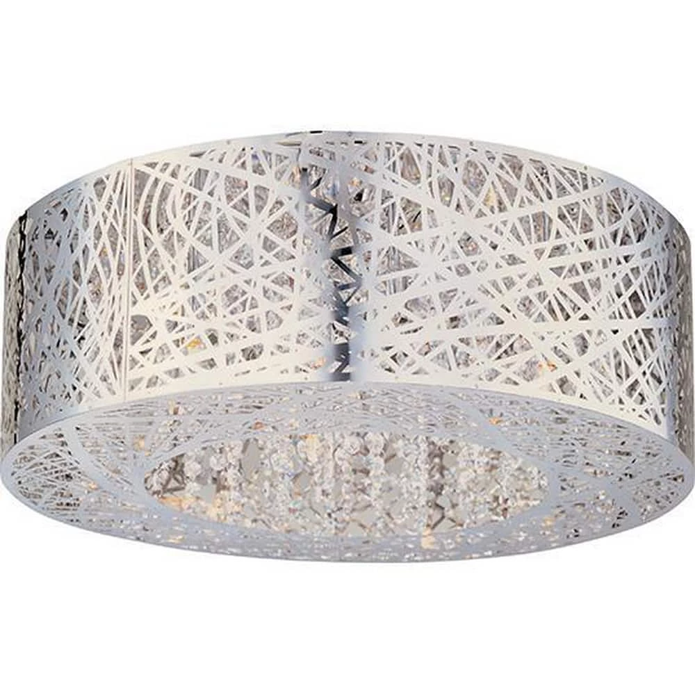 Buy ๐ ET2 Inca 2.9W 9-Light LED Flushmount Ceiling Fixture in Polished Chrome ๐คฉ