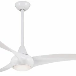 Buy ❤️ Minka Aire Light Wave Ceiling Fan in White 💯