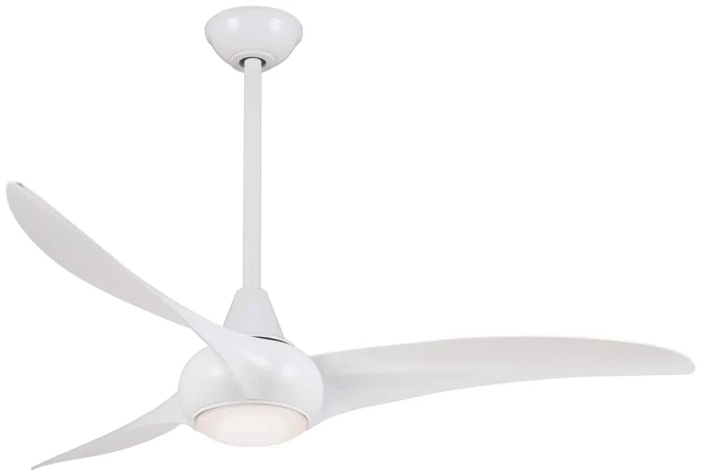 Buy โค๏ธ Minka Aire Light Wave Ceiling Fan in White ๐ฏ