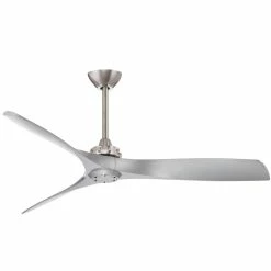 Promo 😉 Minka Aire Aviation 3-Blade Ceiling Fan in Brushed Nickel 🎉