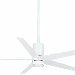 Budget ✨ Minka Aire Symbio 56 in. 4-Blade Ceiling Fan in Flat White 🧨
