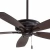 Cheap 🧨 Minka Aire Kafe 5-Blade Ceiling Fan in Kocoa 🎁