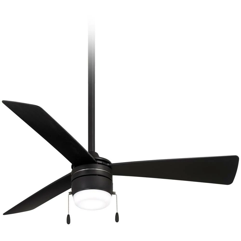 Deals 🎁 Minka Aire Vital 44 in. 3-Blade Indoor/Outdoor Ceiling Fan in Coal 😉