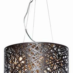 Top 10 ✨ ET2 Inca 7-Light Double Loop Xenon Pendant in Bronze ✨