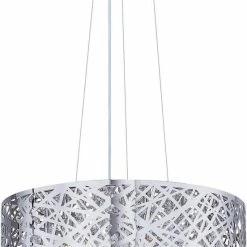 Outlet 🧨 ET2 Inca 40W 7-Light Pendant Ceiling Light in Polished Chrome 💯