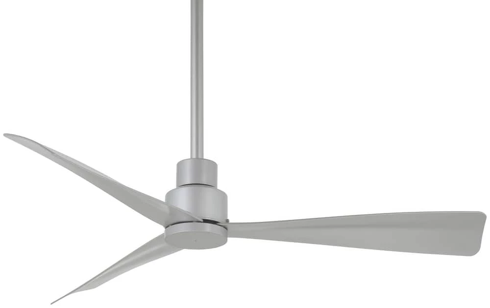 Best deal ๐ Minka Aire Simple 44 in. 48.06W 3-blade Ceiling Fan in Silver ๐