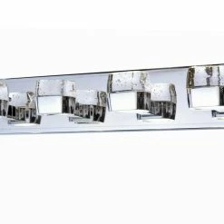 Budget 🤩 ET2 Volt LED 3W 8-Light LED Bath Vanity Light in Polished Chrome ⭐