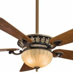 Best Sale 🔥 Minka Aire Volterra™ 5 Blades 52 in. Indoor Ceiling Fan in Belcaro Walnut™ 😀