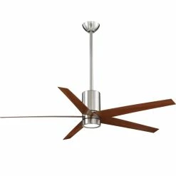 Wholesale 👏 Minka Aire Symbio 56 in. 4-Blade Ceiling Fan in Brushed Nickel 👍