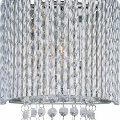 Discount 🤩 ET2 Spiral Wall Sconce in Polished Chrome 🌟
