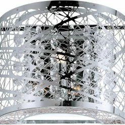 Budget 👏 ET2 Inca 50W 1-Light Wall Sconce in Polished Chrome 😀