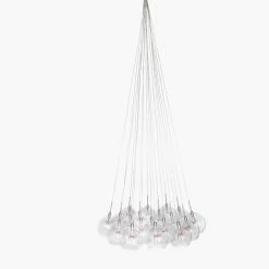 Coupon 🔥 ET2 Starburst 10W 19-Light G4 Xenon Pendant in Satin Nickel 😀