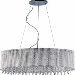 Deals 😍 ET2 Spiral 40W 6-Light G9 Base Xenon Pendant in Polished Chrome 🔥