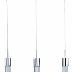 New 🥰 ET2 Fizz IV 7.5W 3-Light LED Pendant in Polished Chrome 🔔