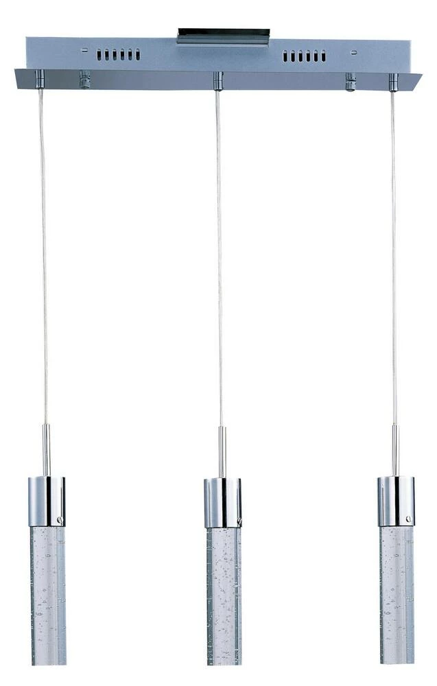 New ๐ฅฐ ET2 Fizz IV 7.5W 3-Light LED Pendant in Polished Chrome ๐
