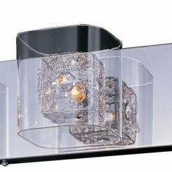 Budget ⌛ ET2 Gem® 40W 3-Light Bath Vanity Fixture in Polished Chrome 🛒