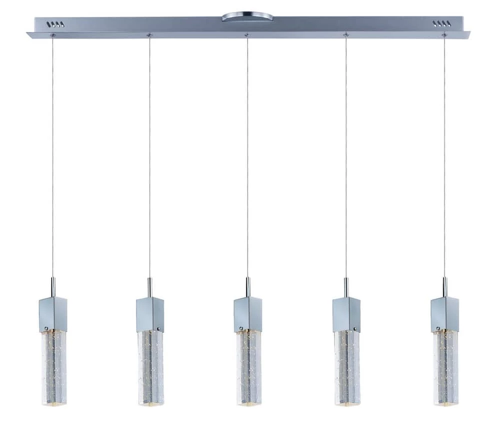New โ๏ธ ET2 Fizz III 7.5W 5-Light LED Pendant in Polished Chrome โ