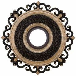 Discount 😉 Minka Aire Napoli™ Ceiling Fan Medallion in Sterling Walnut 😉