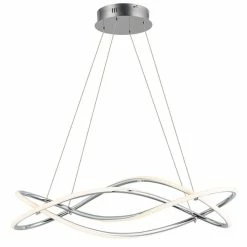 New 🥰 ET2 Coaster 48W 1-Light Integrated LED Pendant in Polished Chrome 🧨