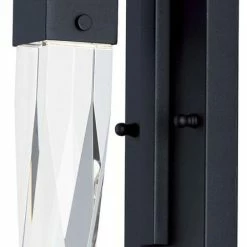 Deals 🥰 ET2 Quartz 6W 1-Light Integrated LED Wall Sconce in Black 🥰
