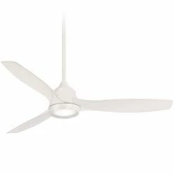 Coupon 🎁 Minka Aire Skyhawk 60 in. 3-Blade Indoor Ceiling Fan in Burnished Nickel ✨