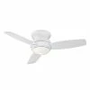 Best reviews of 🎁 Minka Aire Traditional Concept™ 51.44W 3-Blade LED Ceiling Fan with 44 in. Blade Span in White 👍