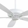 Discount 🔥 Minka Aire Kafe-XL 84.6W 5-Blade Ceiling Fan in White 🧨