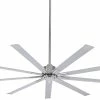 New 🌟 Minka Aire Xtreme 72 in. 9-Blade Ceiling Fan in Brushed Nickel 😍