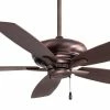 Cheap 🔔 Minka Aire Kola 5-Blade Ceiling Fan in Dark Brushed Bronze ⭐