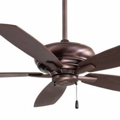 Cheap 🔔 Minka Aire Kola 5-Blade Ceiling Fan in Dark Brushed Bronze ⭐